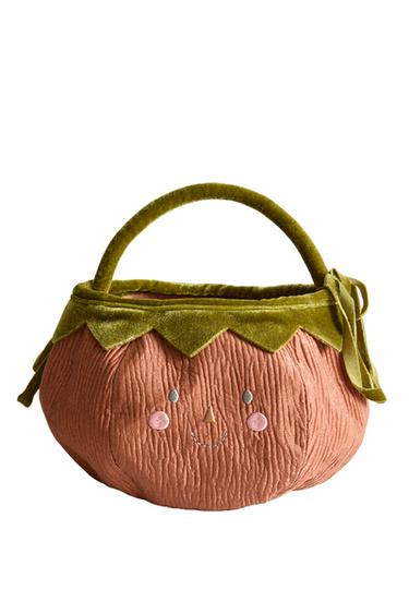 BOLSA INFANTIL CALABAZA HALLOWEEN - Naranja de Zara