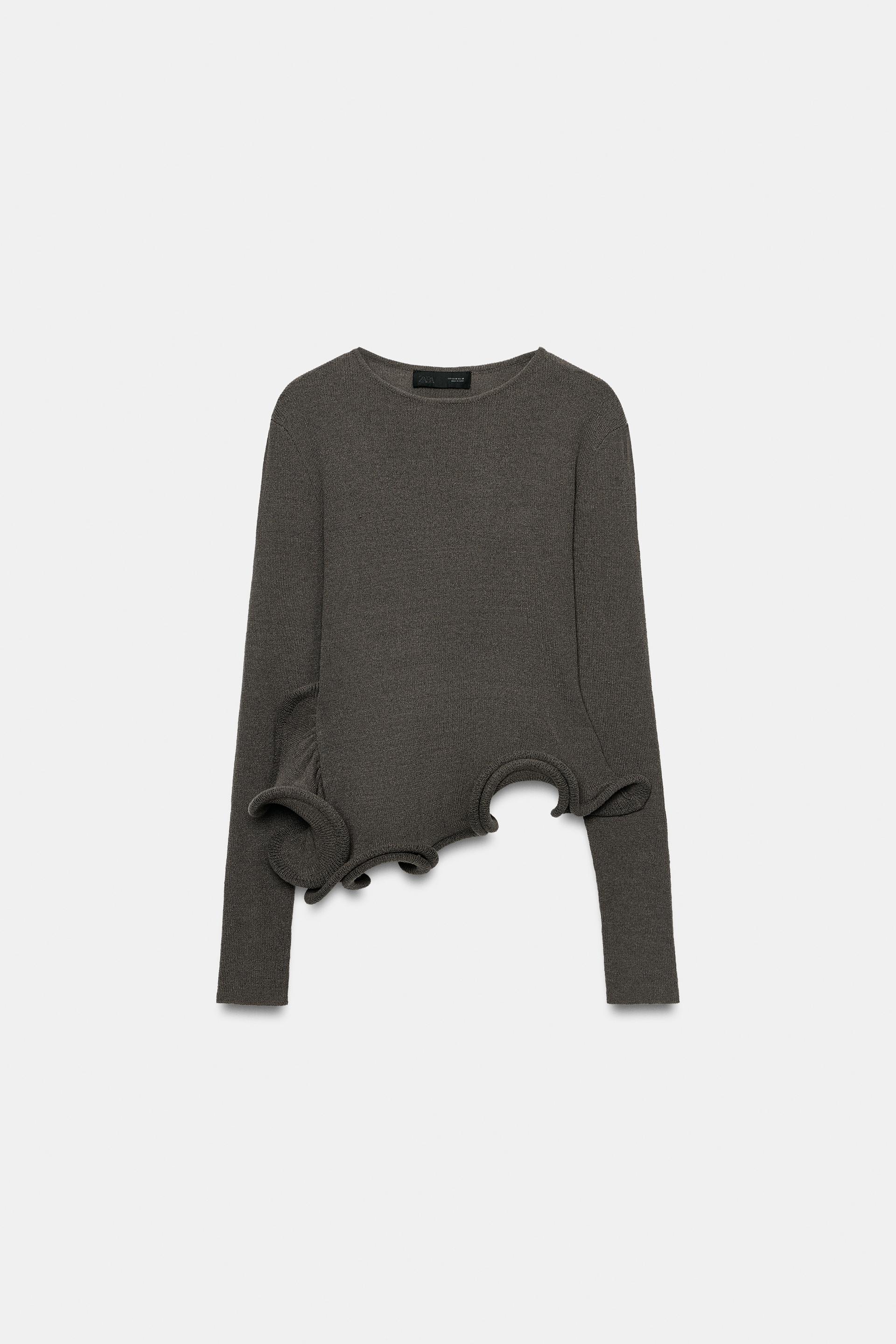 Ruffle Knit Jumper