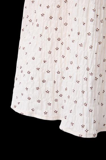 TOP ESTAMPADO FLORES - Crudo claro de Zara
