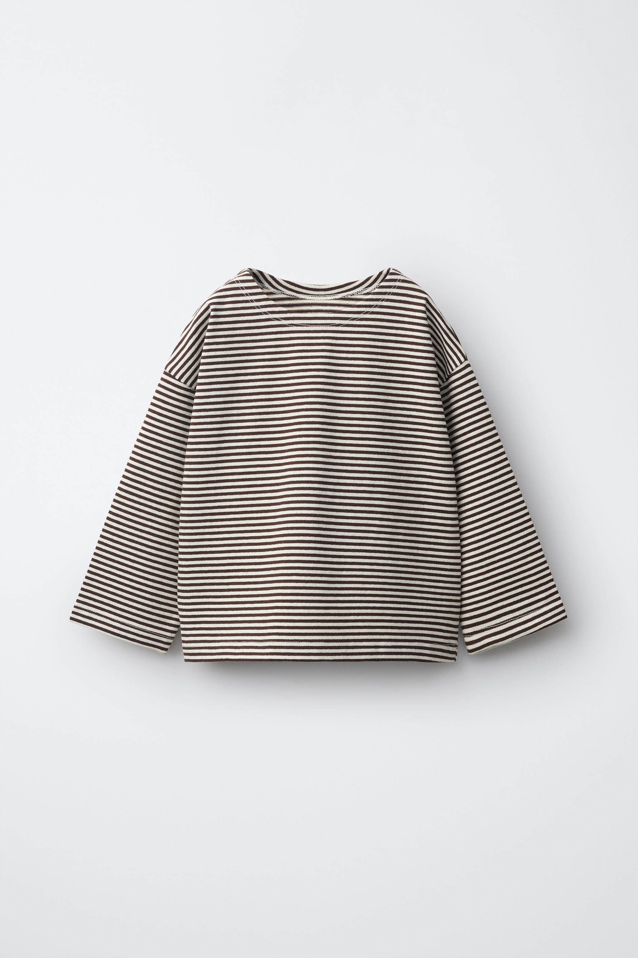 ZARA TIMELESS - T-SHIRT À IMPRIMÉ RAYURES