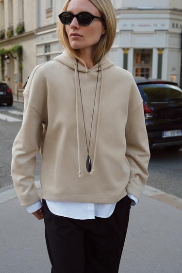 SOFT HOODIE - Sand by Zara - Image 0