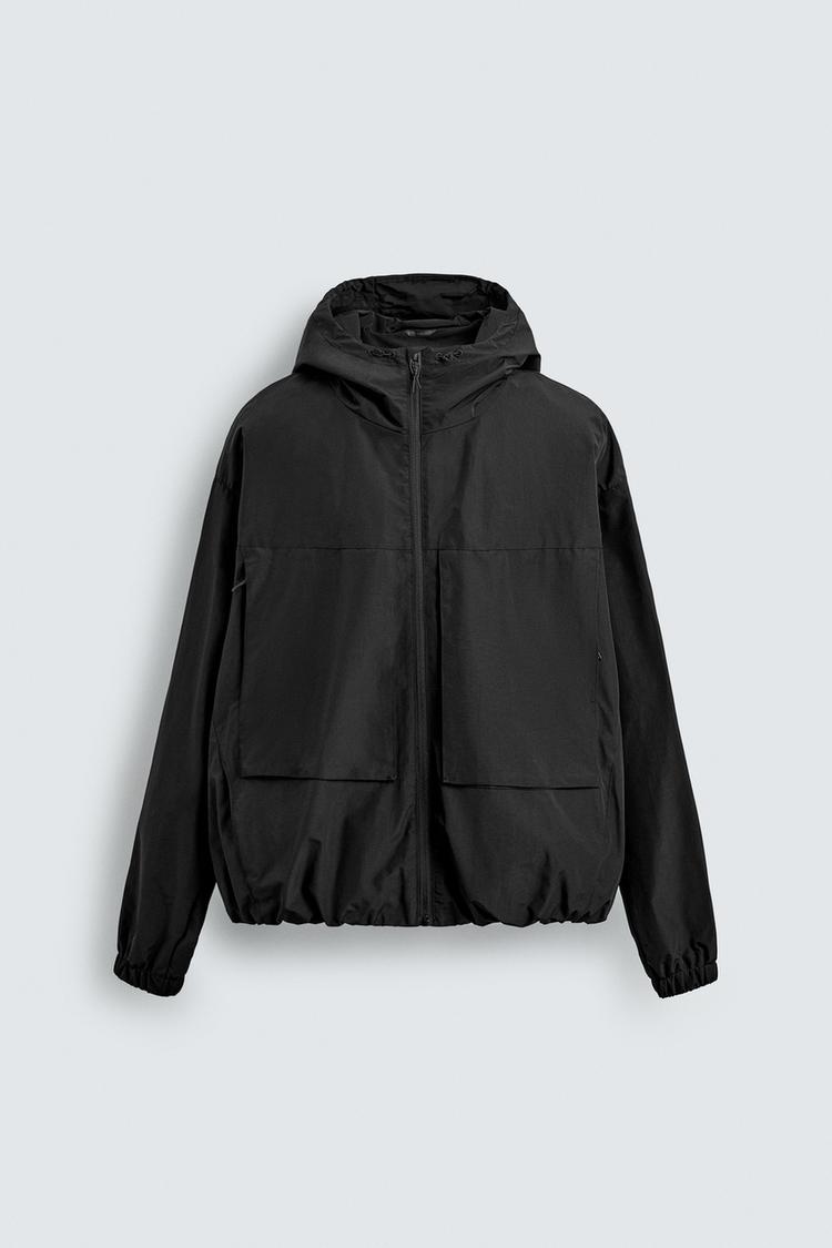 WATER-REPELLENT TECHNICAL JACKET WITH FLEECE