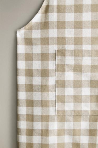 DYED THREAD APRON - Beige by Zara - Image 2