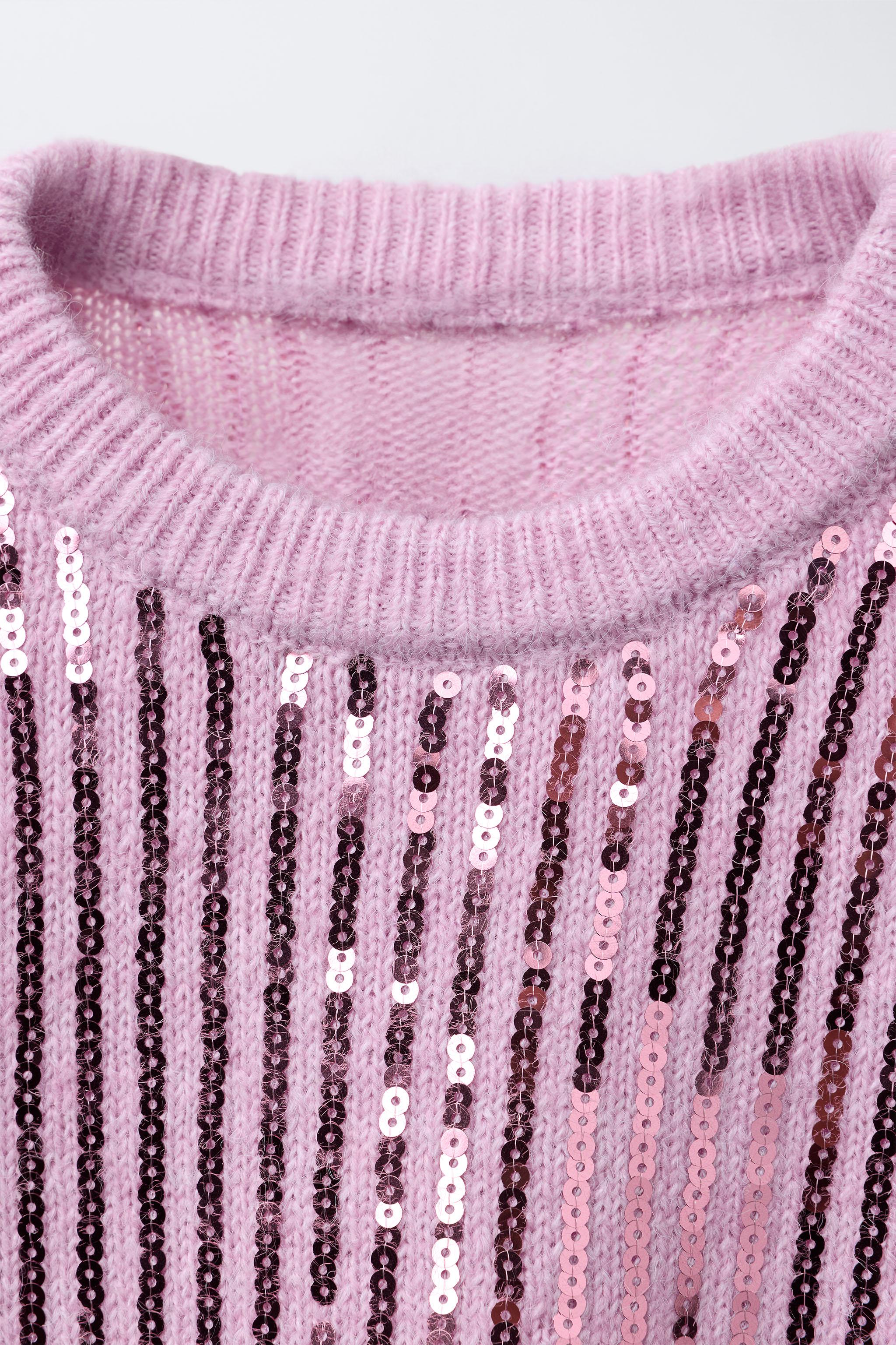 SEQUIN KNIT JUMPER