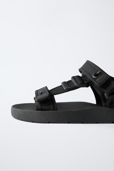 SANDALES TECHNIQUES - Noir de Zara - Image 5