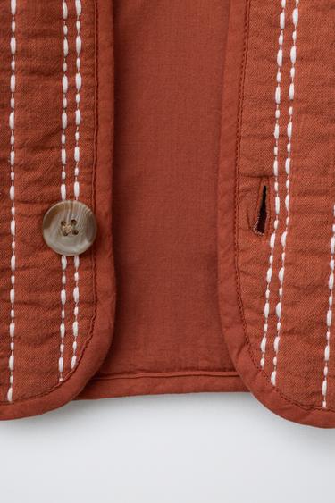 BLOUSON BRODÉ - Tuile de Zara - Image 7