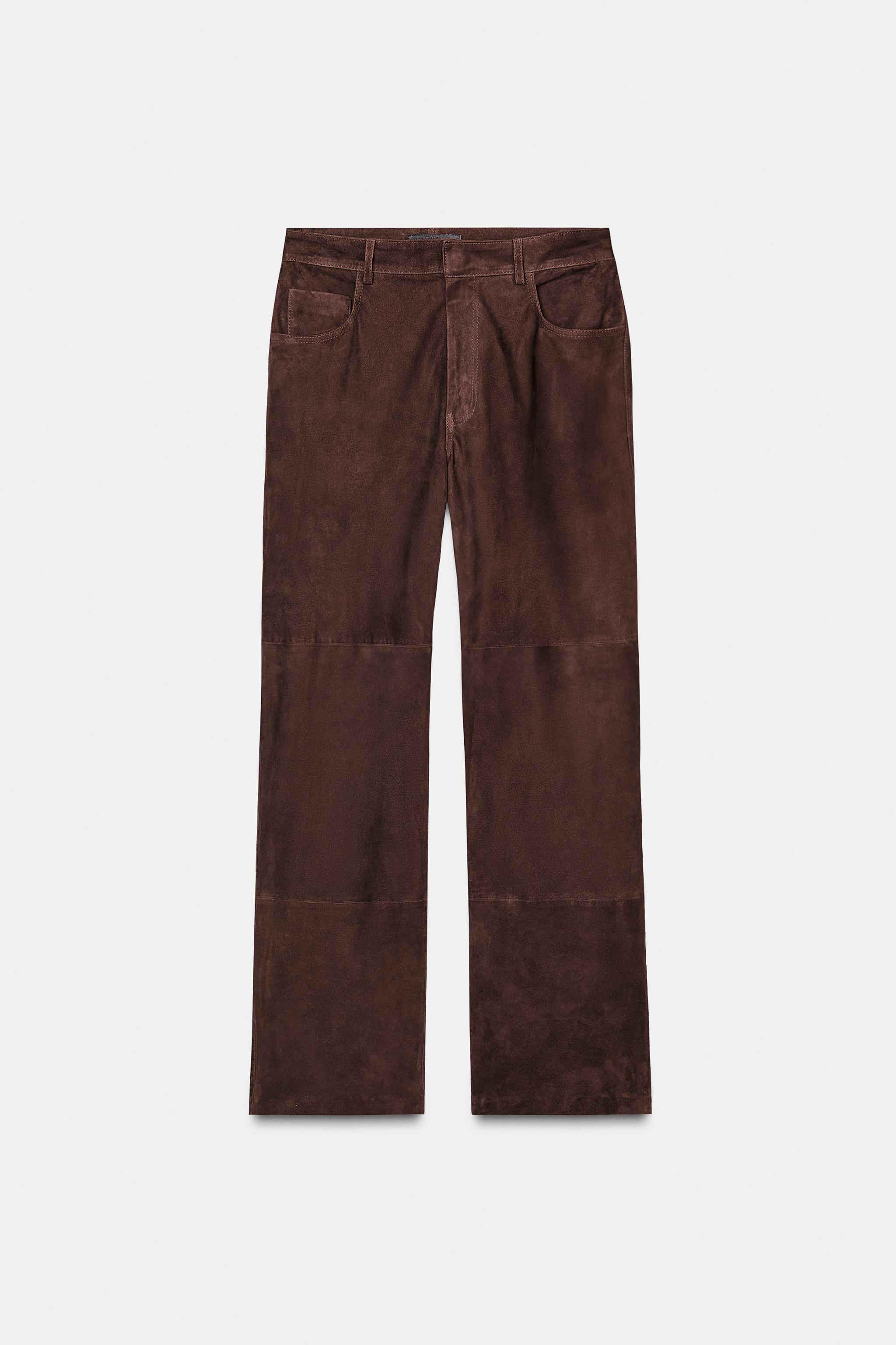 未使用 POST O'ALLS Brown Suede Pants USA製 未使用 POST O´ALLS Brown Suede Pants USA製