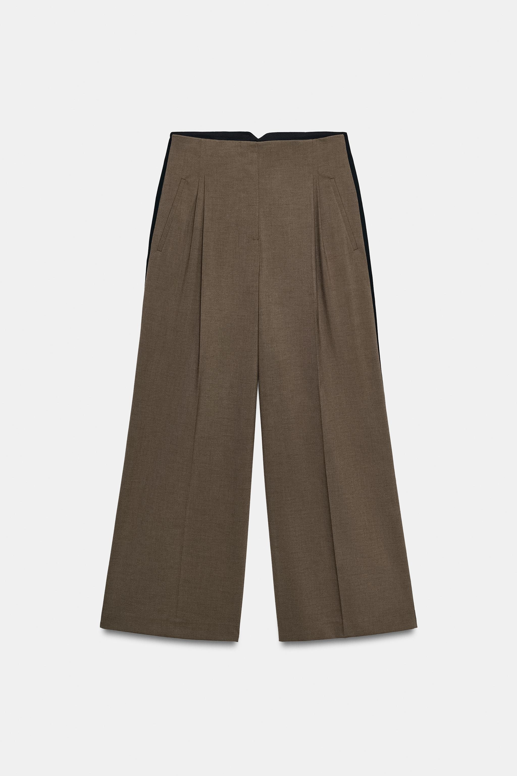PANTALON COMBINE PLIS ZW COLLECTION