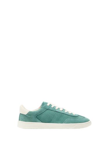 LEATHER TRAINERS