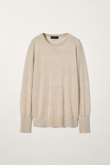 KATE MOSS X ZARA CASHMERE KNIT JUMPER - Sand by Zara