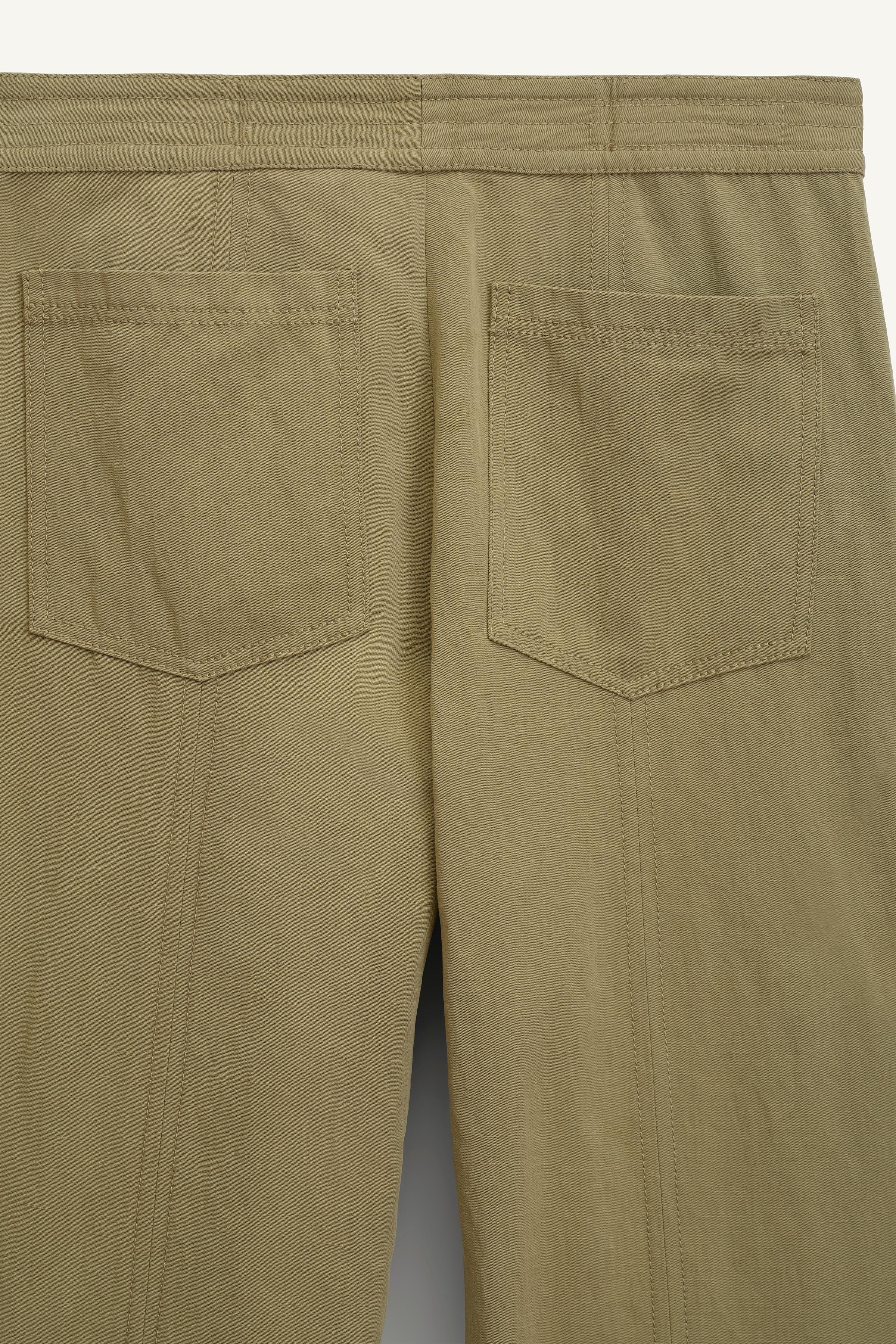 FLR PNT 14 - Khaki | ZARA United States