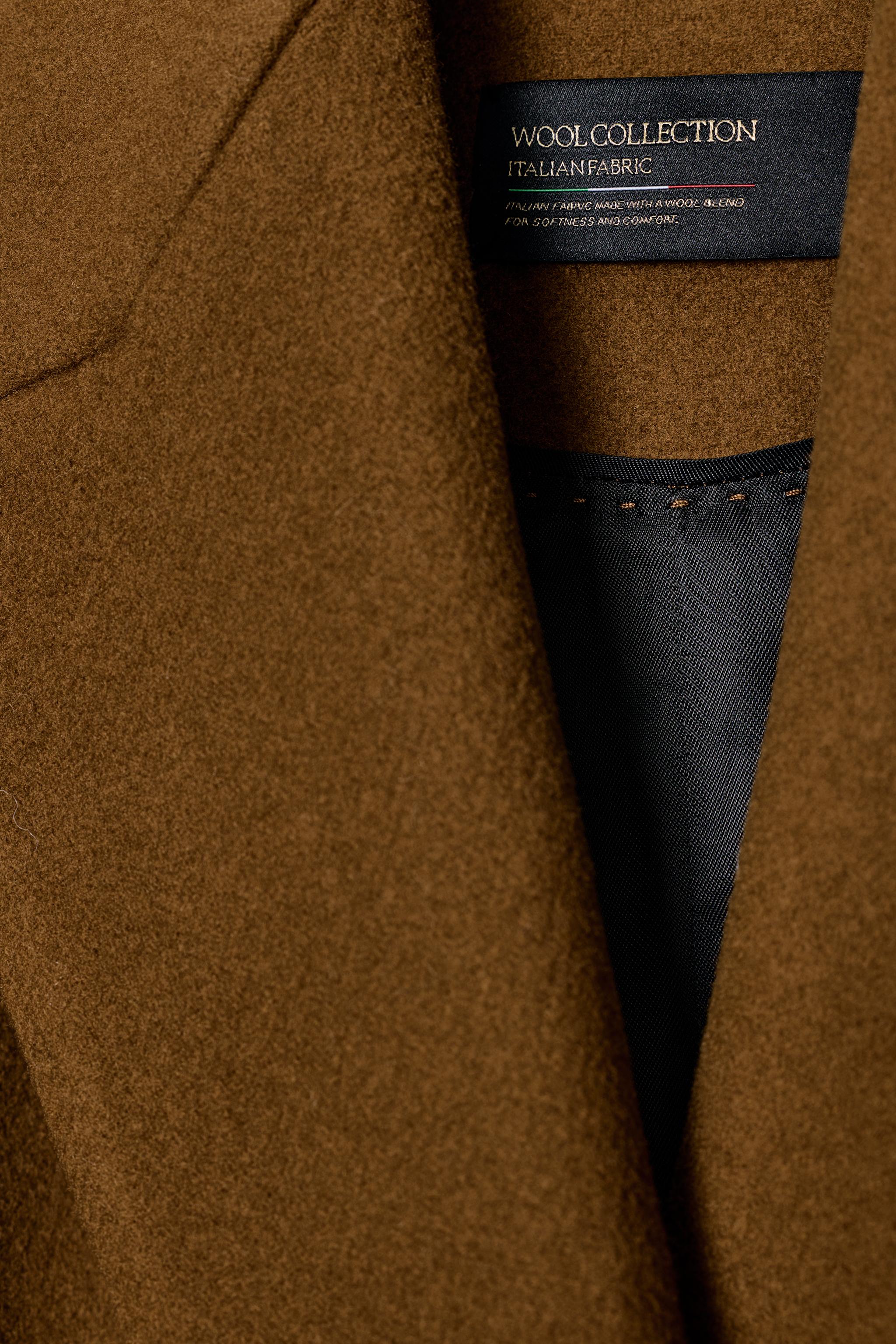 MANTEAU MÉLANGE LAINE ZW COLLECTION