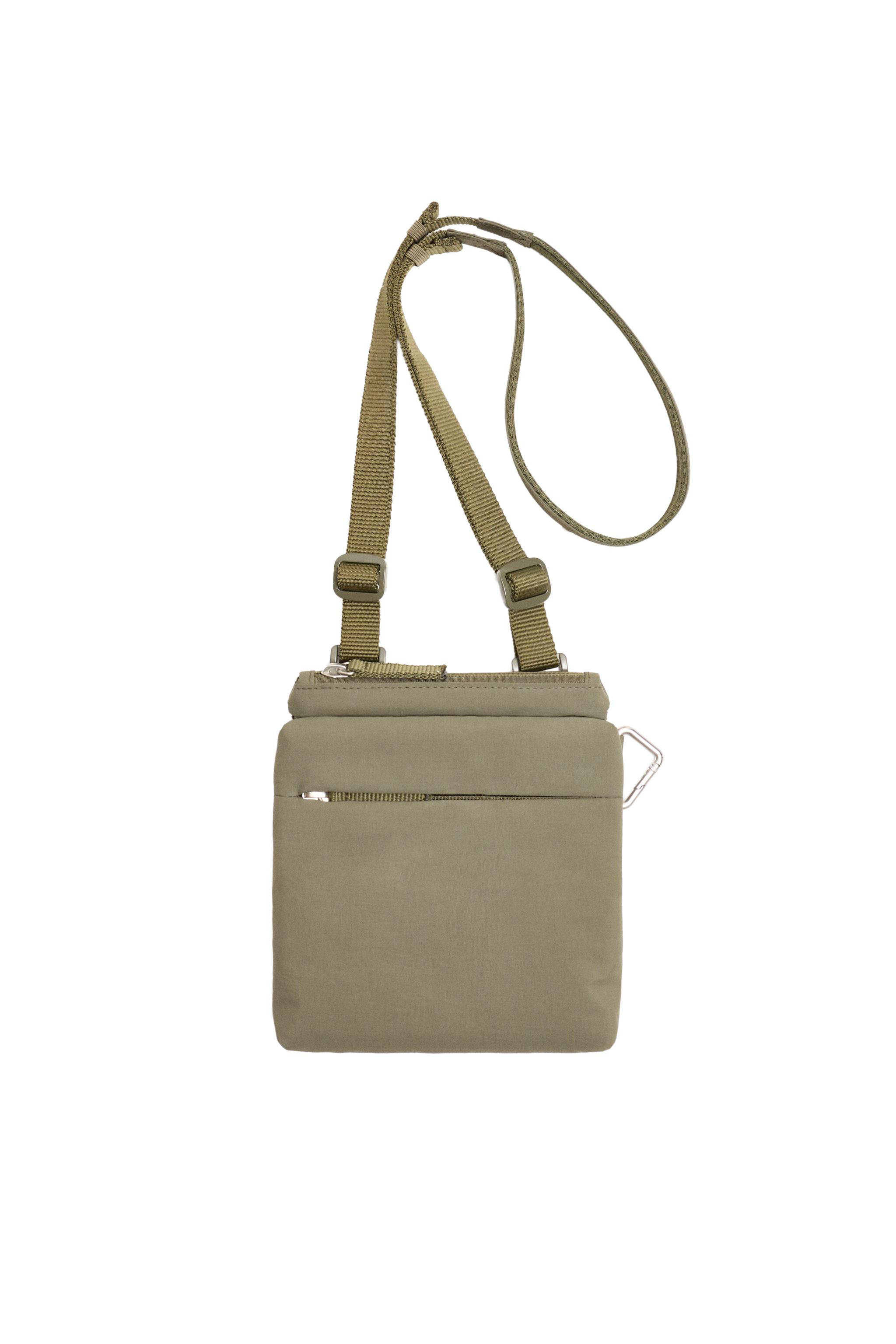 TECHNICAL CROSSBODY BAG - Khaki Green | ZARA Curaçao / Curazao