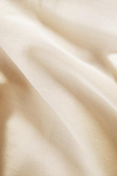 HOUSSE DE COUETTE SATIN (300 FILS) - Écru de Zara - Image 2