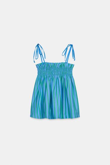 TOP À RAYURES ET BRETELLES - rayures de Zara - Image 7