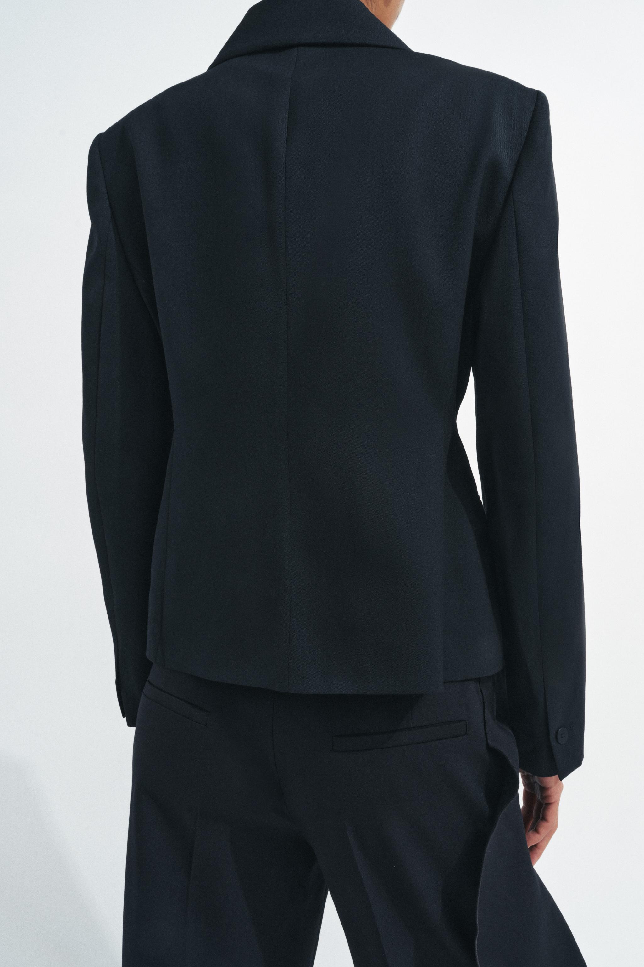 ZW COLLECTION WOOL BLEND TAILORED BLAZER