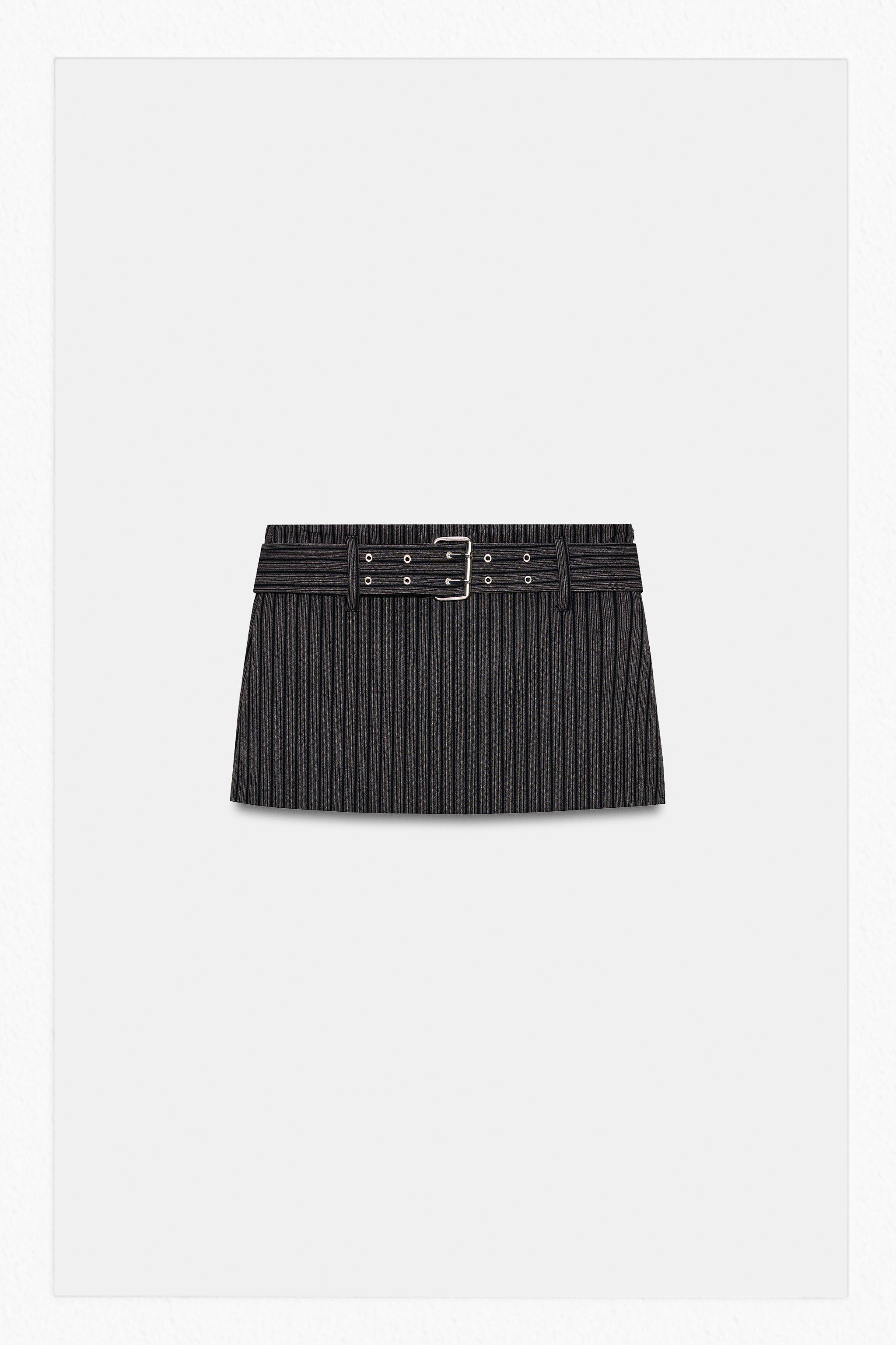 SKORT WITH BELT — only one (alternate view)