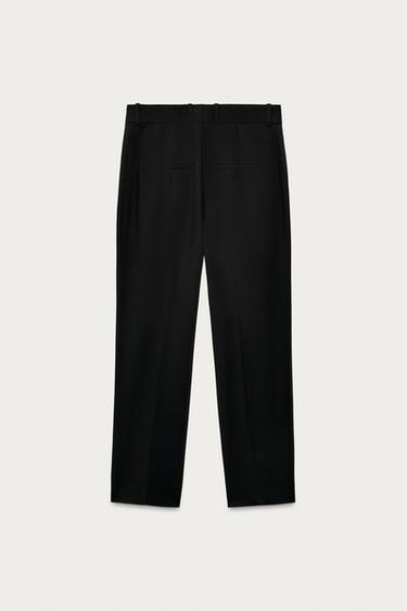 PANTALON CAPRI MARISA BERENSON X ZARA - Noir de Zara - Image 2