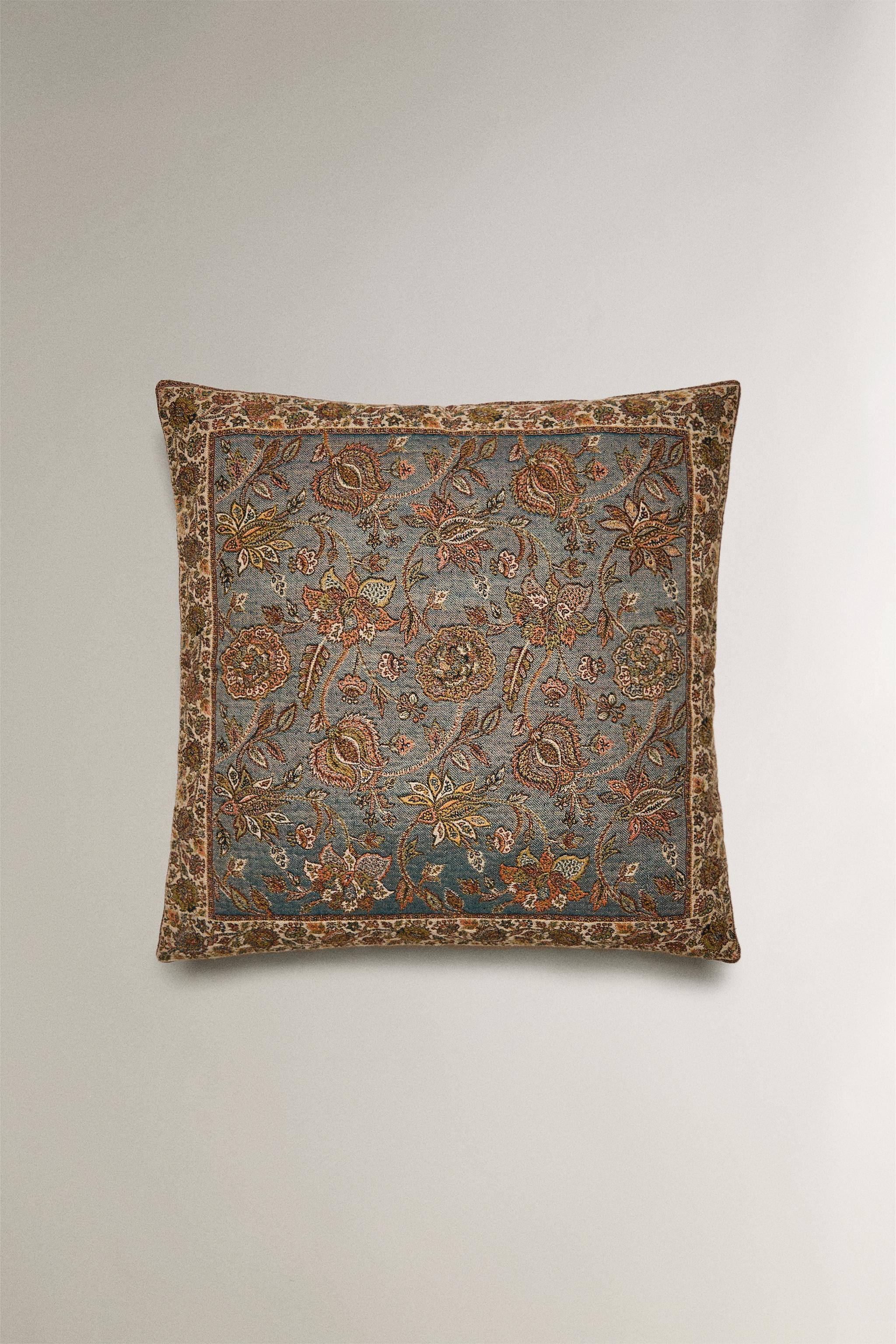 HOUSSE DE COUSSIN JACQUARD