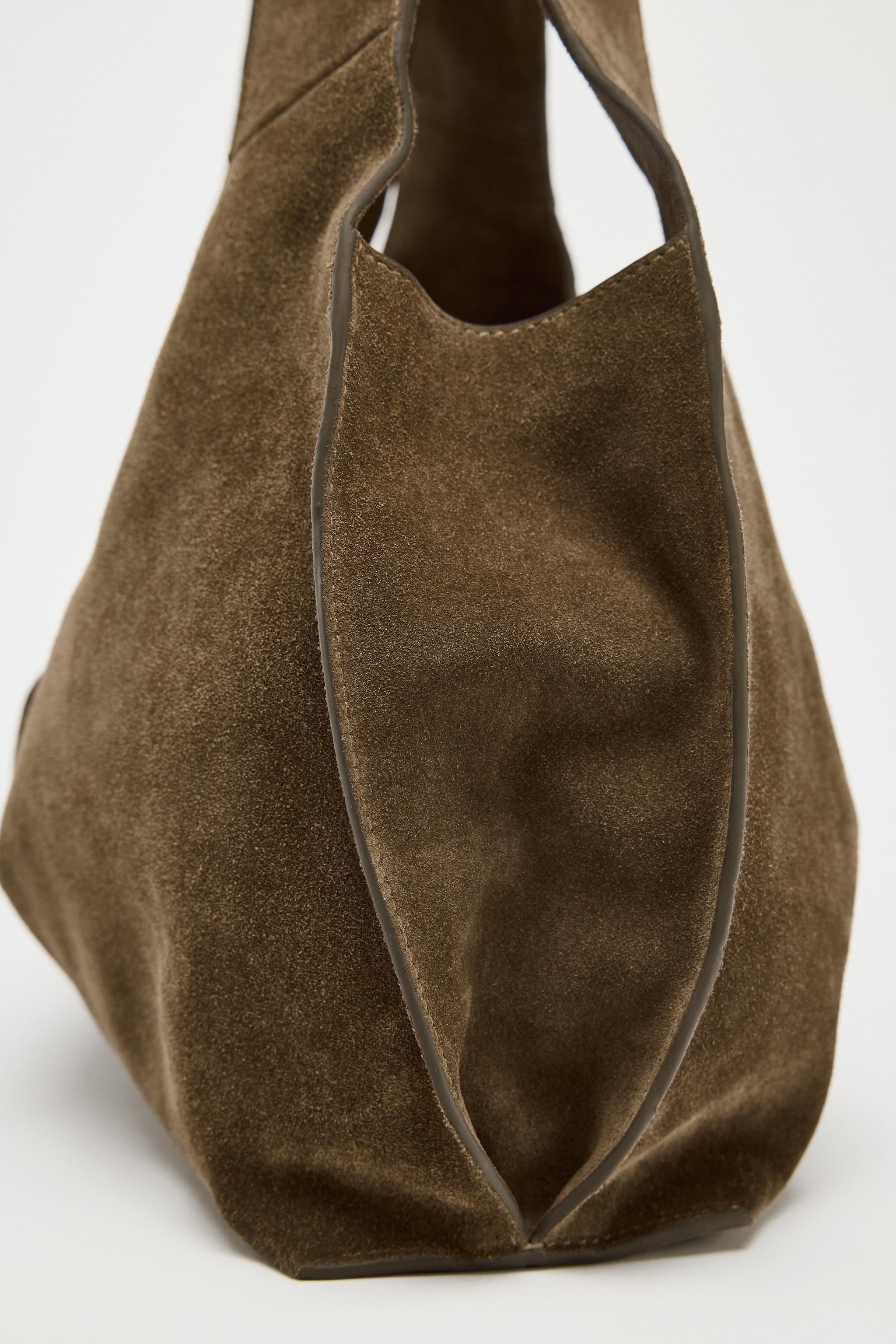 【ZARA】スプリットスエード ショルダーバッグ 6279/510/500 ZARA】スプリットスエード ショルダーバッグ 6279/510/500 (ZARA