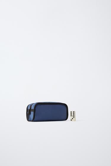 BASIC PENCIL CASE - Blue by Zara