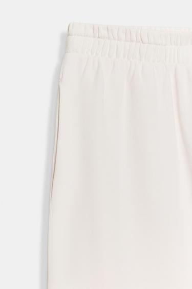 PANTALON LARGE EFFET DÉLAVÉ - Rose pastel de Zara - Image 7