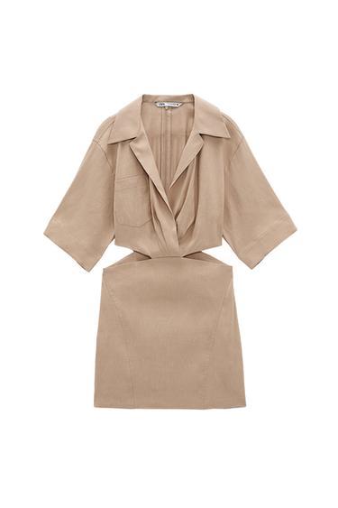 MINI DRESS WITH CUT-OUT DETAIL
