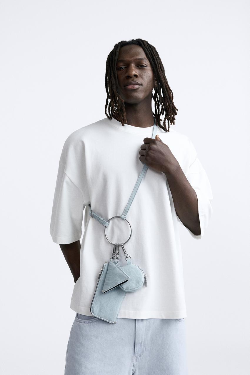 Zara Geometric Print Cross Body Bag
