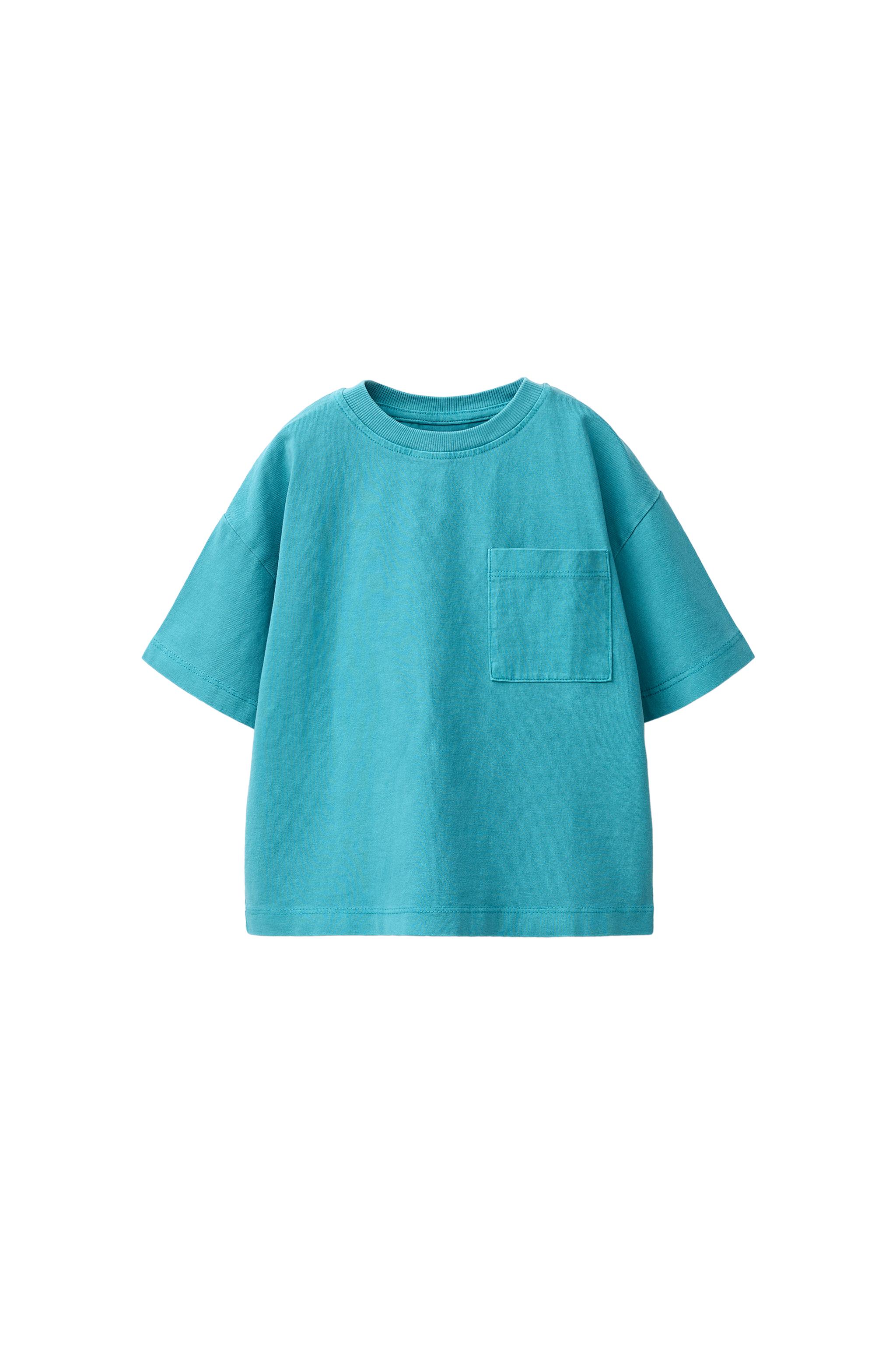 Maglia donna Ex Roba Bianca manica corta con tasca stampa navy Maglia donna Ex Roba Bianca manica corta con tasca stampa navy
