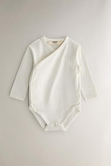 CHILDREN'S ELEPHANT BODYSUIT (SET OF 3) - Cream by Zara - Image 1