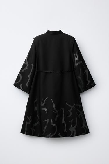 KPOP DEMON HUNTERS™ NETFLIX © COSTUME CAPE - Black by Zara - Image 1