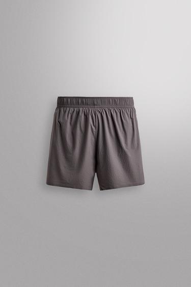 Zara 3 吋輕量跑步短褲 - 深紫色