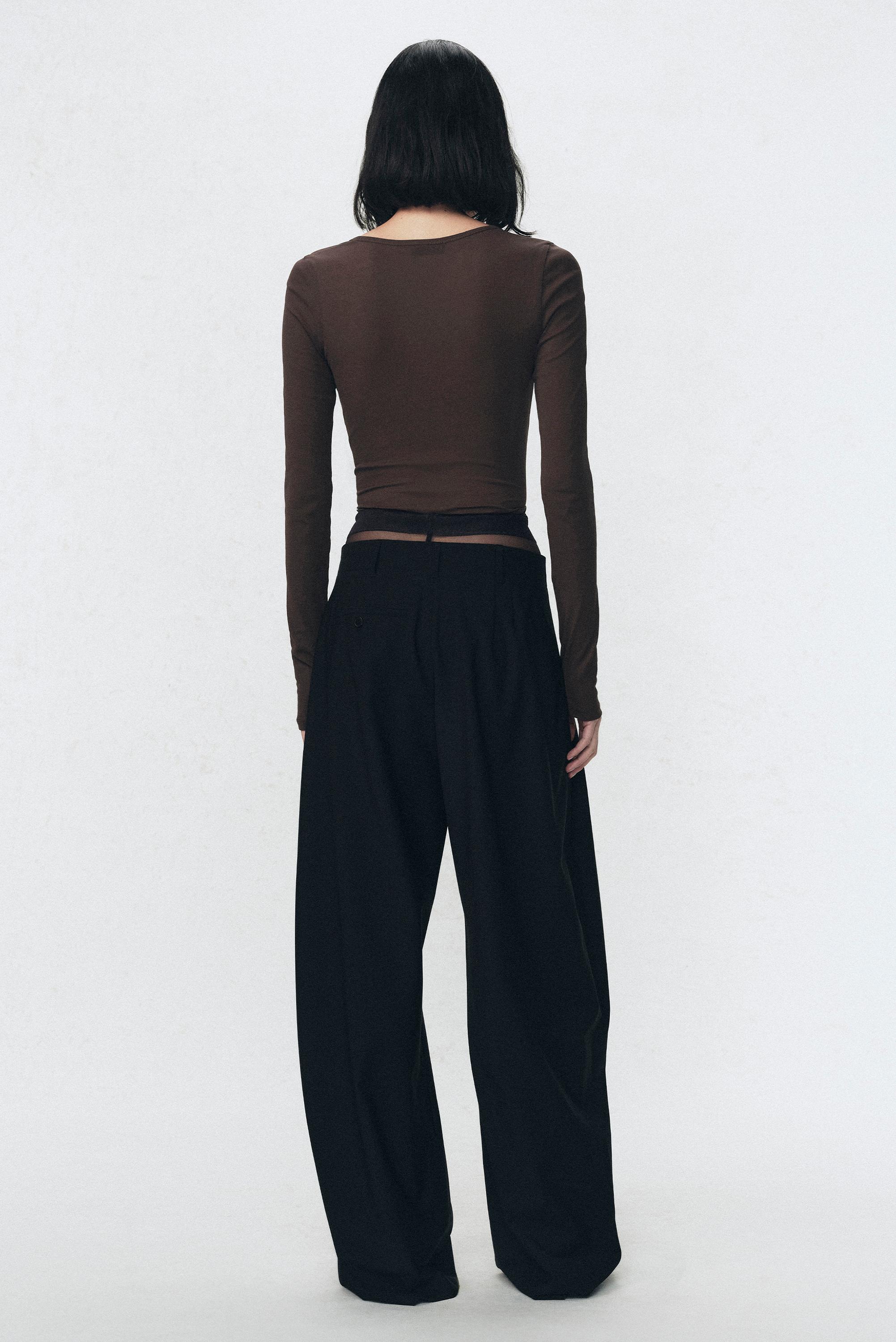 ヘンリーネックTシャツ SOSHIOTSUKI X ZARA - ブラウン | ZARA Japan