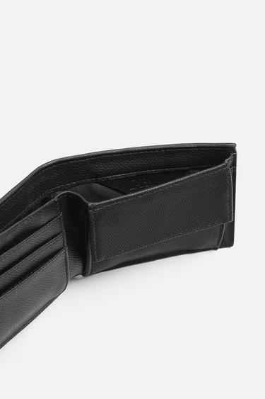 TEXTURED WALLET - Black by Zara - Image 3