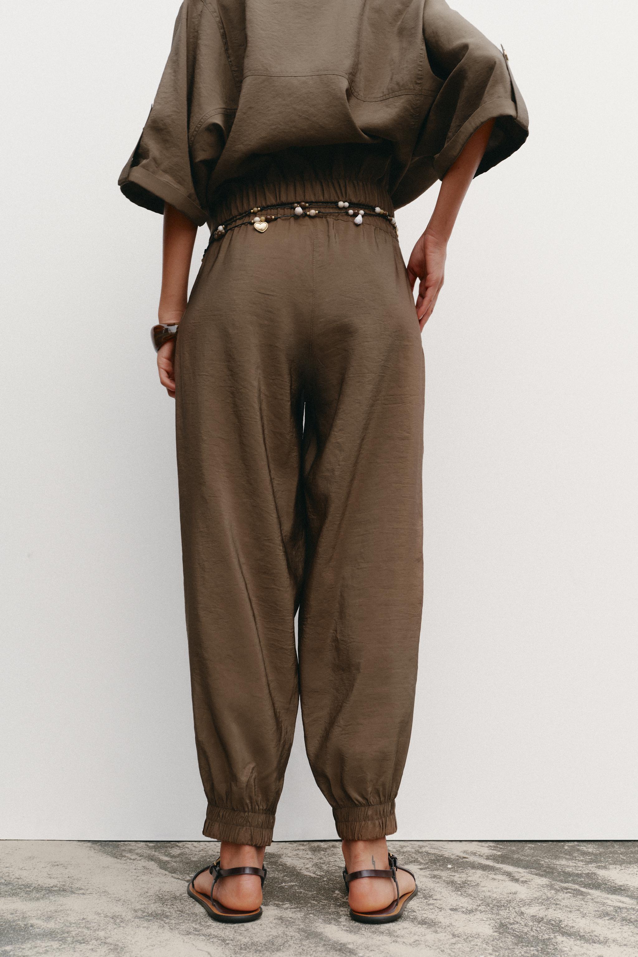CUFFED HEM PANTS
