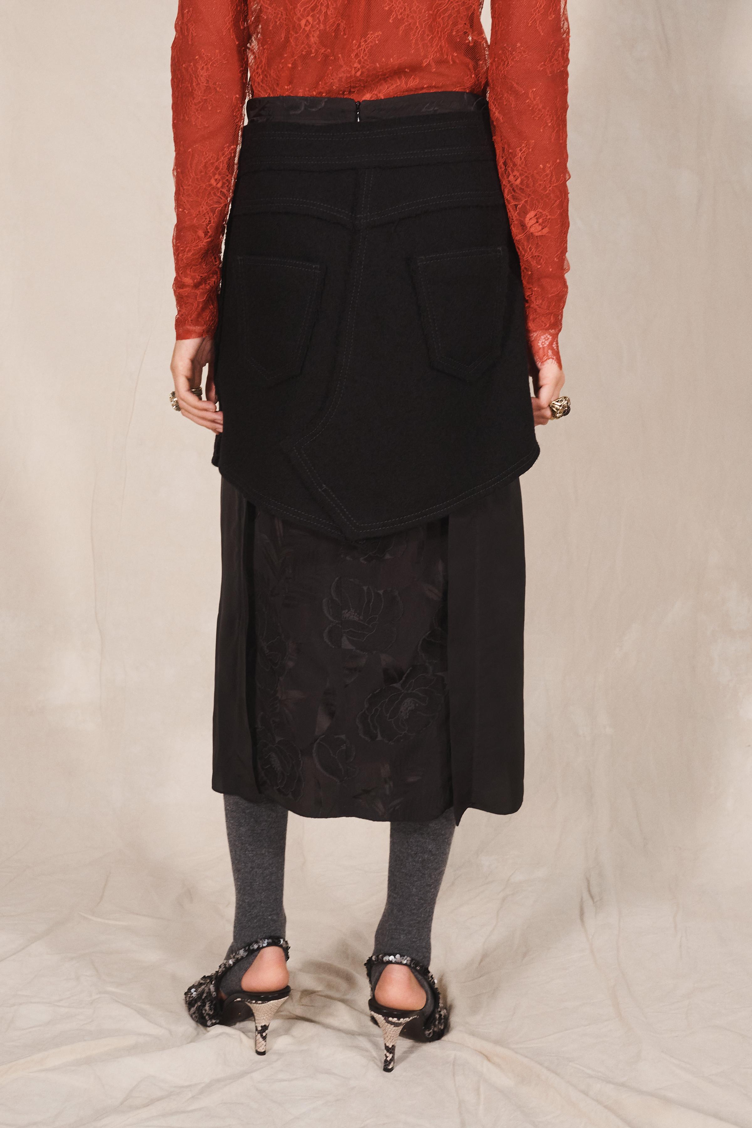 LIMITED EDITION DETACHABLE COMBINED SKIRT