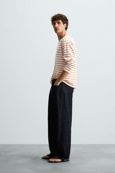 STRIPED JACQUARD T-SHIRT - striped by Zara - Image 3