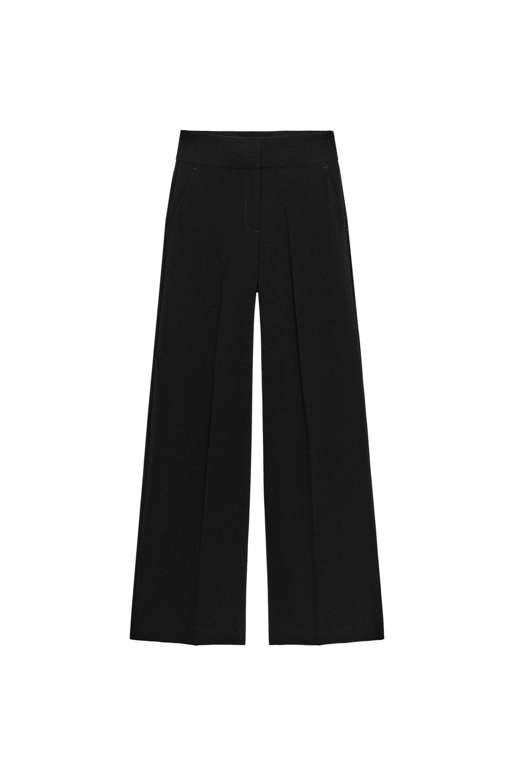 HIGH-WAISTED WIDE LEG PANTS - image 3