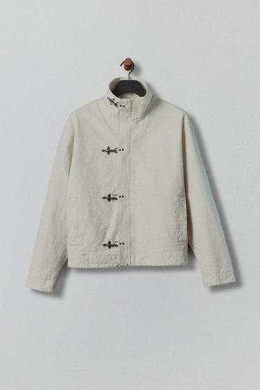 JAQUETA JEANS ALAMARES - Cru da Zara