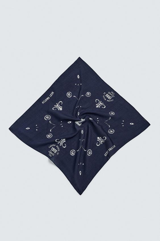 PAISLEY PRINT BANDANA