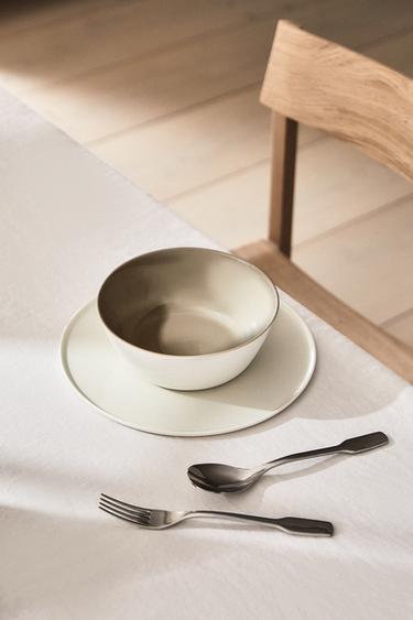 LOT DE 2 - BOL L - marron/blanc de Zara - Image 4