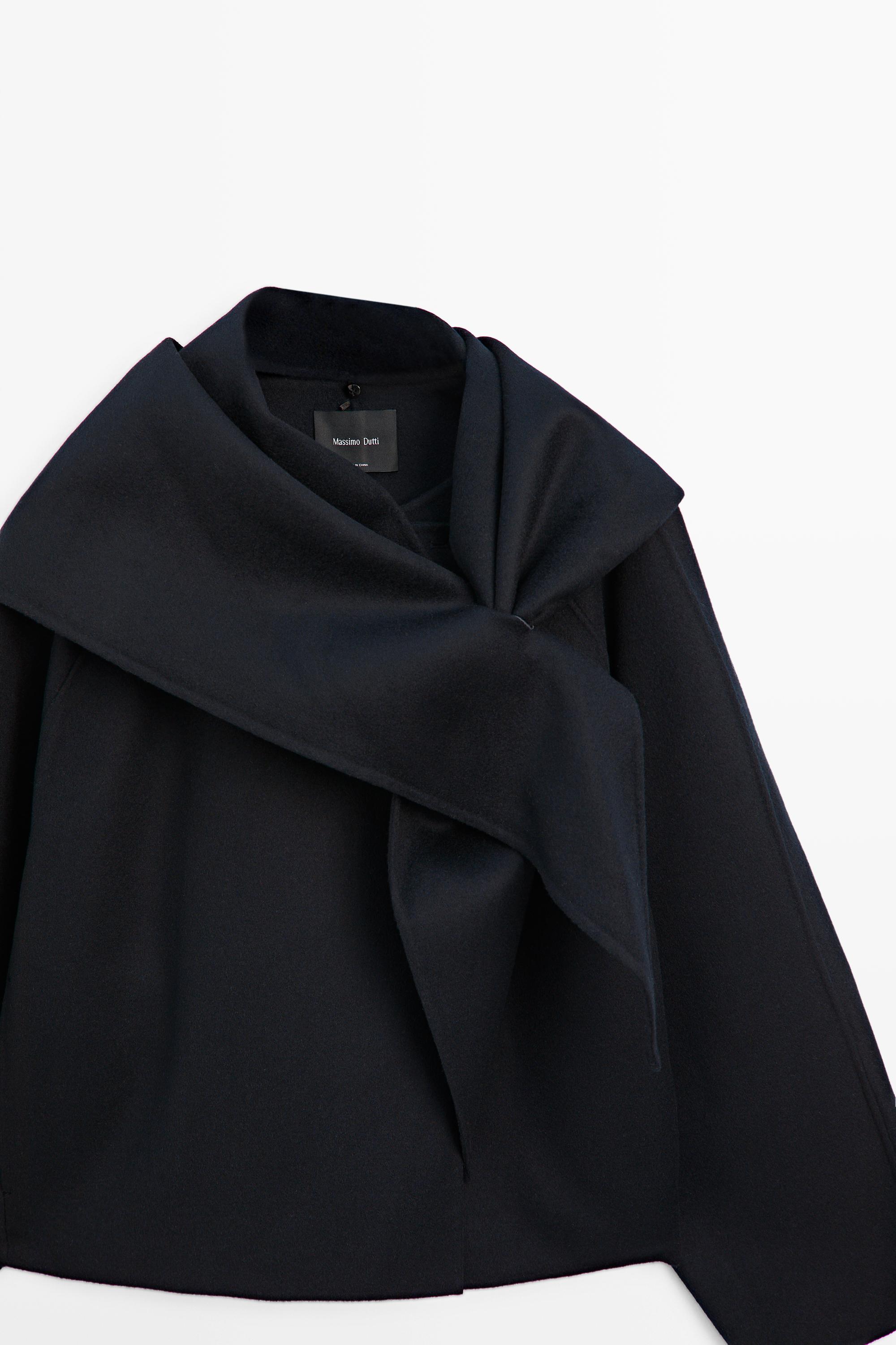 Veste courte avec foulard