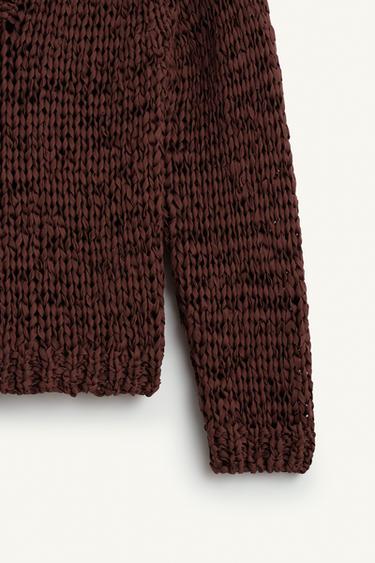 CRCHT KNT 16 - Brown by Zara - Image 8