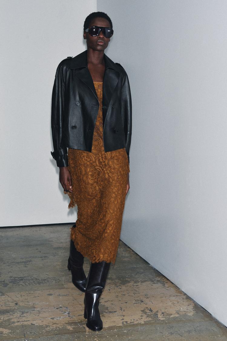 LEATHER JACKET ZW COLLECTION LIMITED EDITION