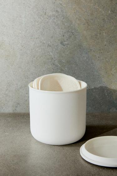 CERAMIC BATHROOM JAR - White by Zara - Image 5