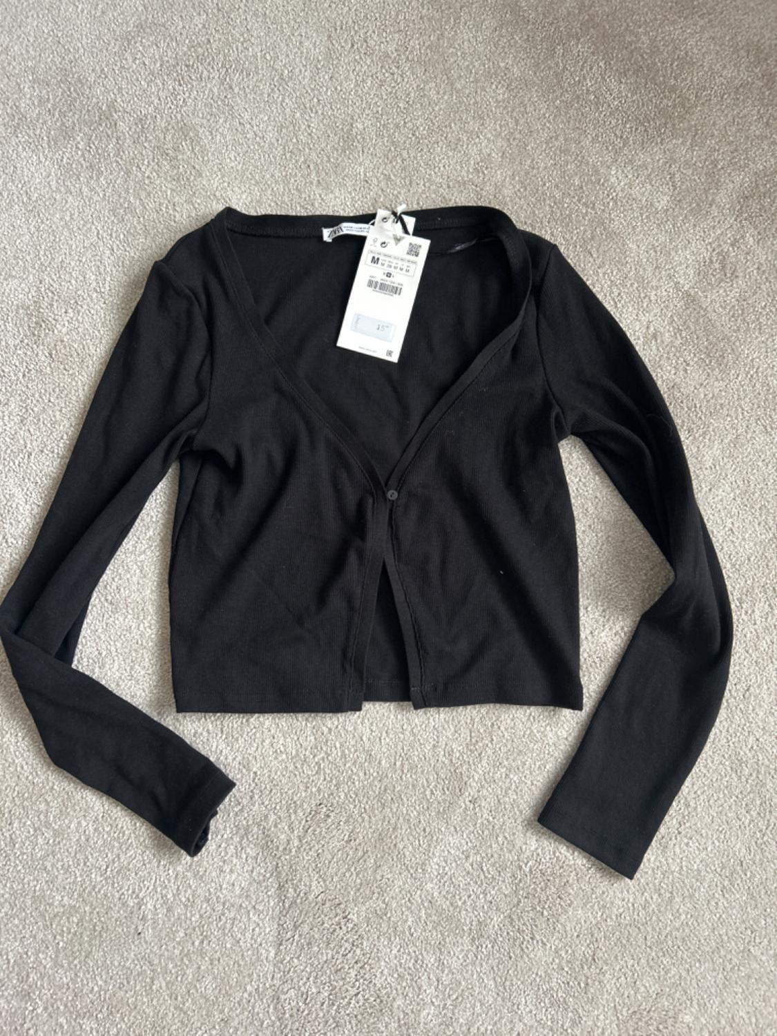 RIBBED CARDIGAN
