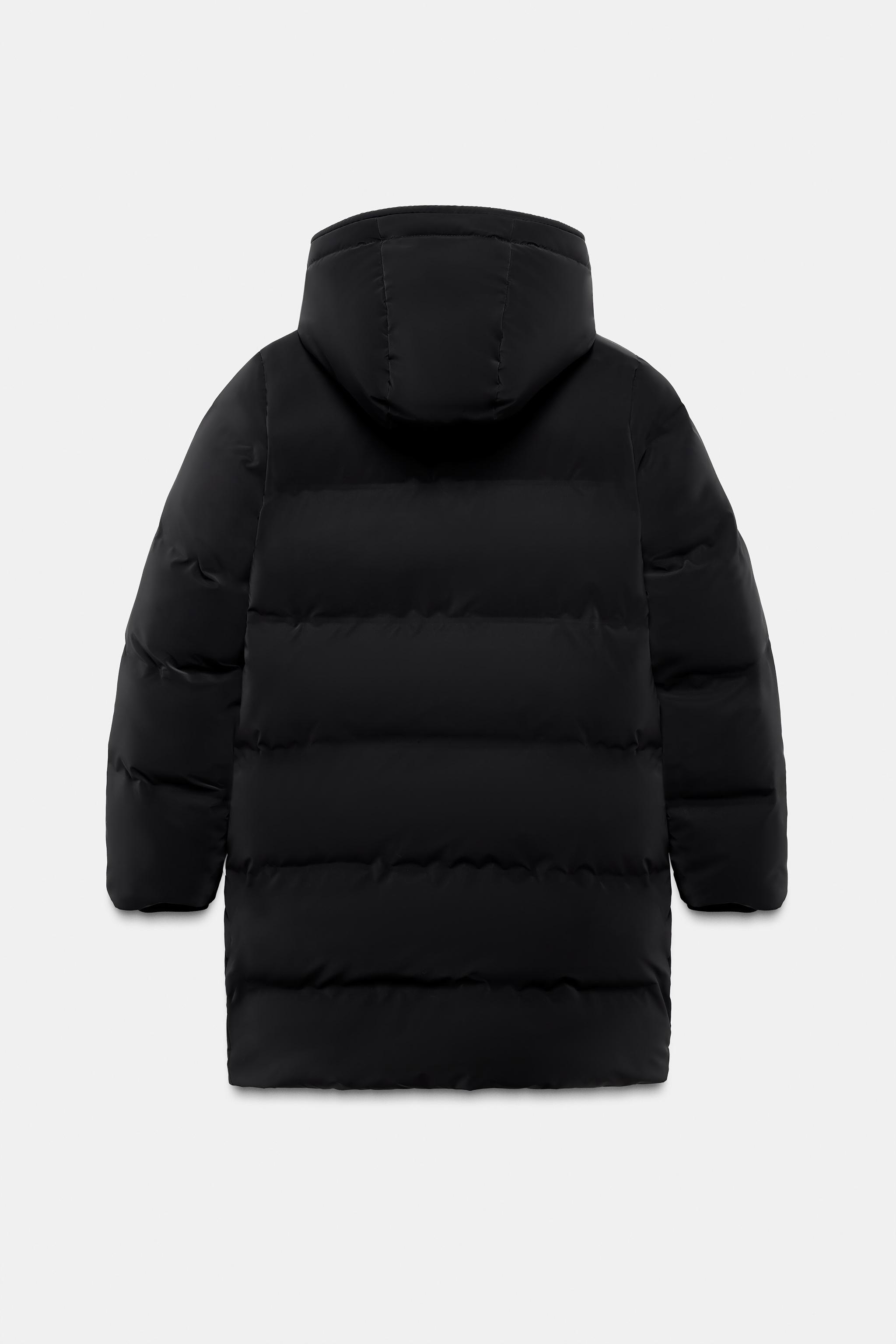 WINDPROOF RUBBERIZED SEMI-LONG ANORAK