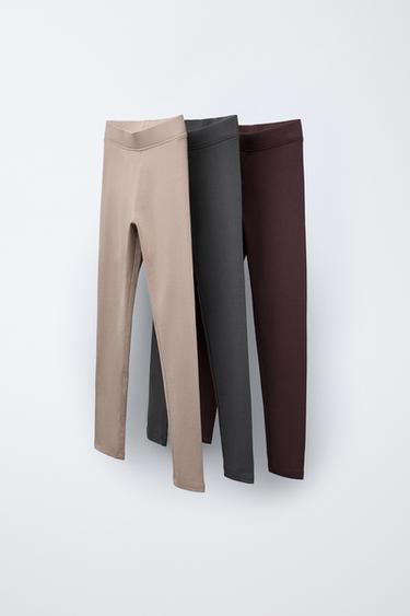 PACK TRES LEGGINGS LISOS - Varios de Zara - Imagen 0