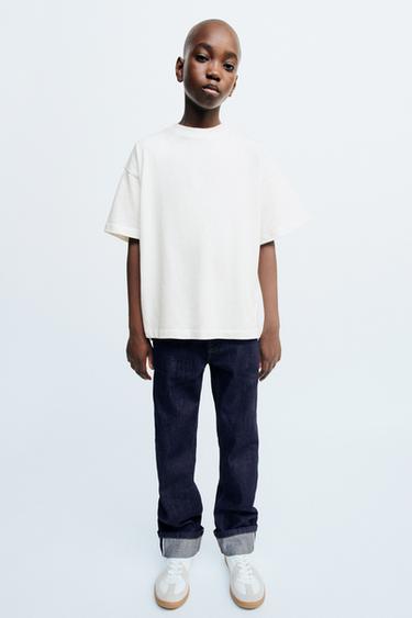 GRAFFITI PRINT T-SHIRT - Oyster-white by Zara