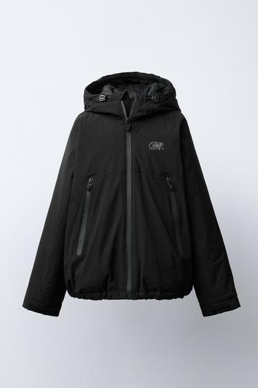 ZIPPED PUFFER JACKET - Black by Zara